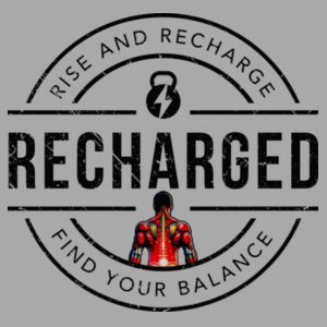 RISE AND RECHARGE - WOMEN'S FITTED T-SHIRT - Q2D4S3 Design