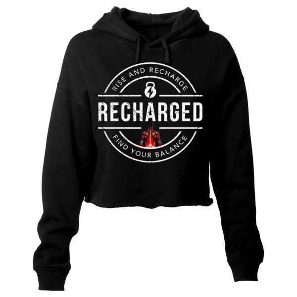 RISE AND RECHARGE - WOMEN'S CROPPED HOODIE - $A1RQ6Z$ Thumbnail